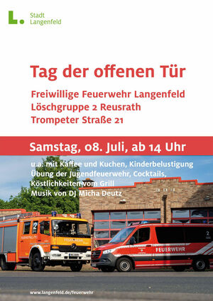 Buntes Programm beim Tag der offenen Tür der Löschgruppe Rausrath. 