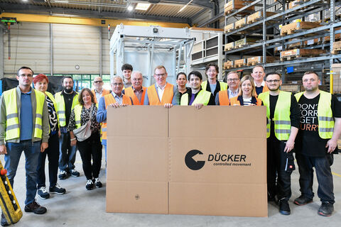 Spannender Blick hinter die Kulissen der Dücker conveyor systems GmbH.