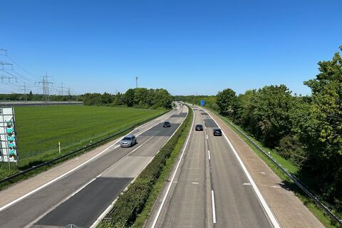 A59 Baufällige Straßendecke 2025