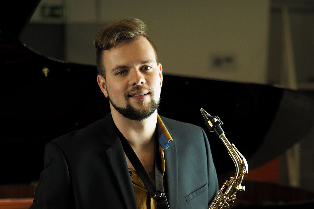 Yuriy Broshel unterrichtet seit März Saxophon an der Musikschule. 