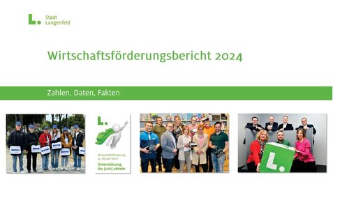Wirtschaftsförderungsbericht 2024 Cover